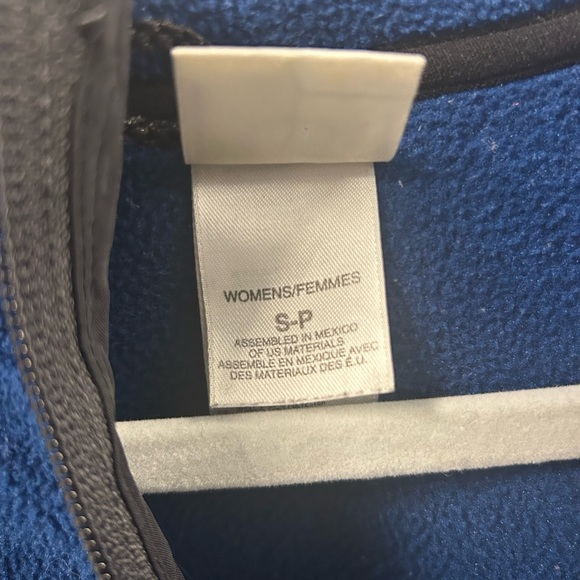 The North Face Hooded Blue Full Zip Womens Fleece Jacket, Size Small - Picture 10 of 12